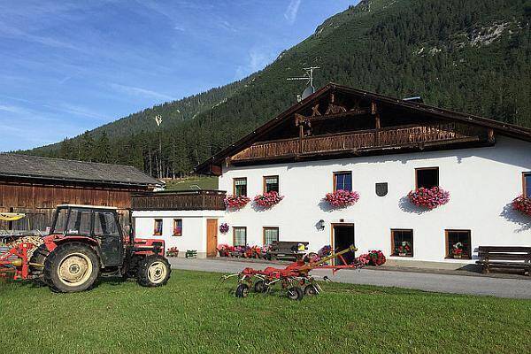 ferma din Austria in Alpi