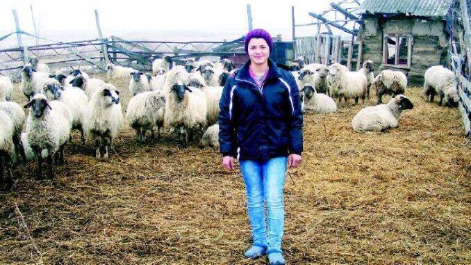 Diana Rafailă deține propria fermă de animale (foto: Renasterea.ro)
