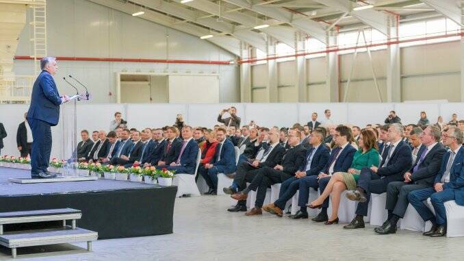 Viktor Orban la inaugurare UBM Romania