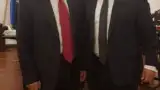 Petre Daea si Sorin Rosu Mares