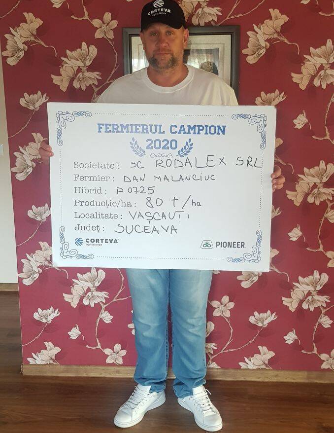   În județul Suceava, fermier campion campion a devenit domnul Dan Manciuc din localitatea Vășcăuți