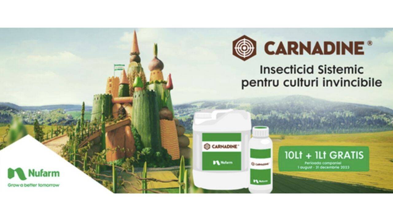 oferta la insecticidul Carnadine de la Nufarm