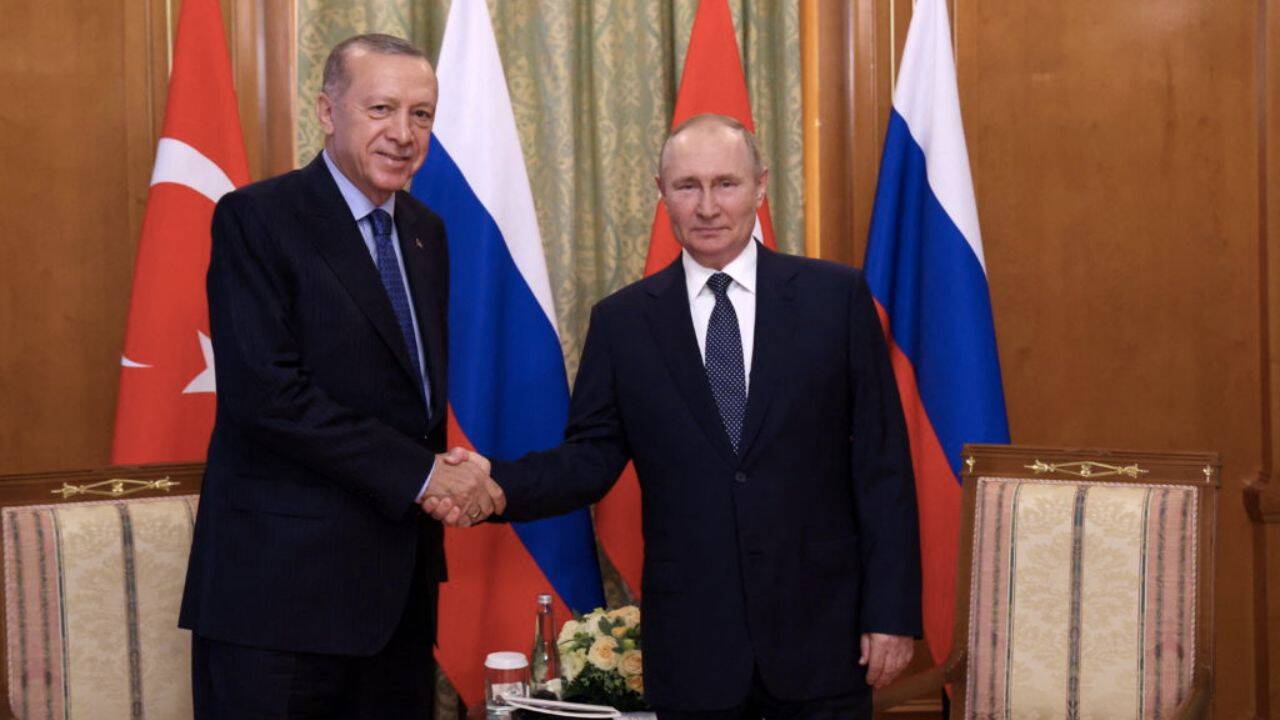 Vladimir Putin si Tayyip Erdogan