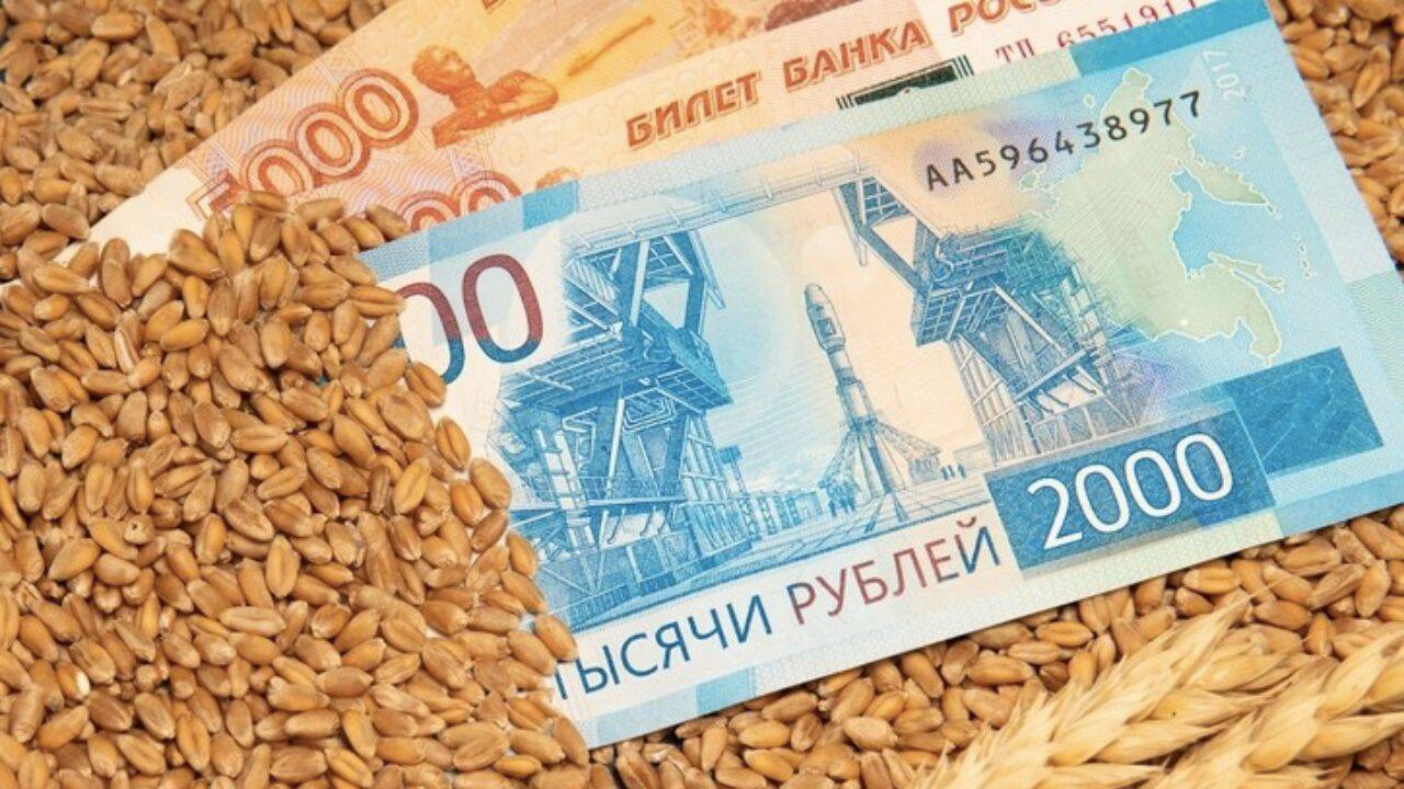 grau si bancnote ruble 