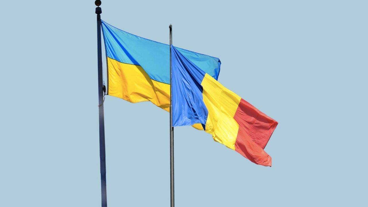 steagul Romaniei si Ucrainei