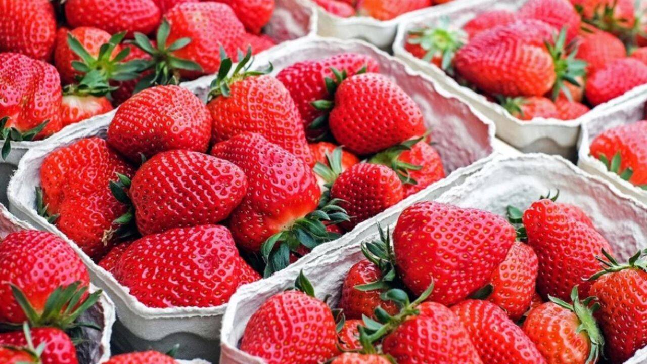 Φράουλες δεμένες με φυτοφάρμακα, εισαγόμενες από την Ελλάδα, βγαλμένες από τα καταστήματα