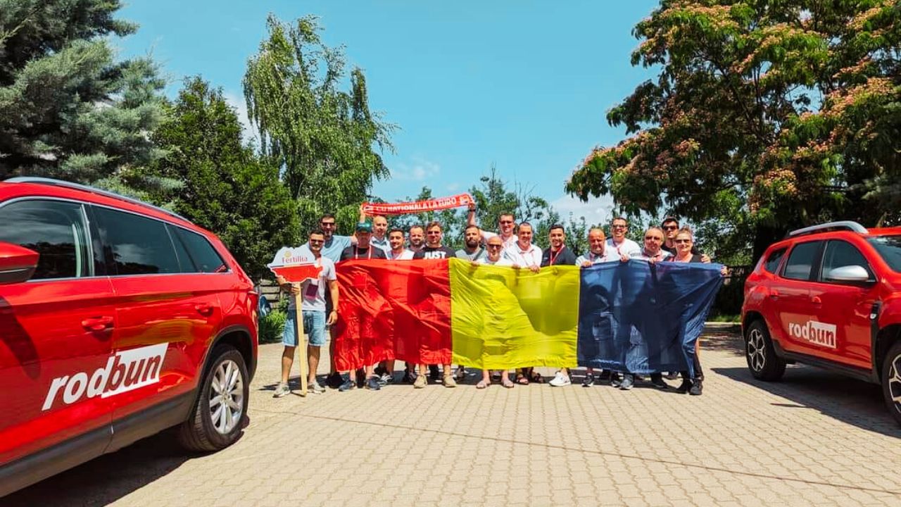 Fermierii Rodbun au participat la meciul România-Ucraina