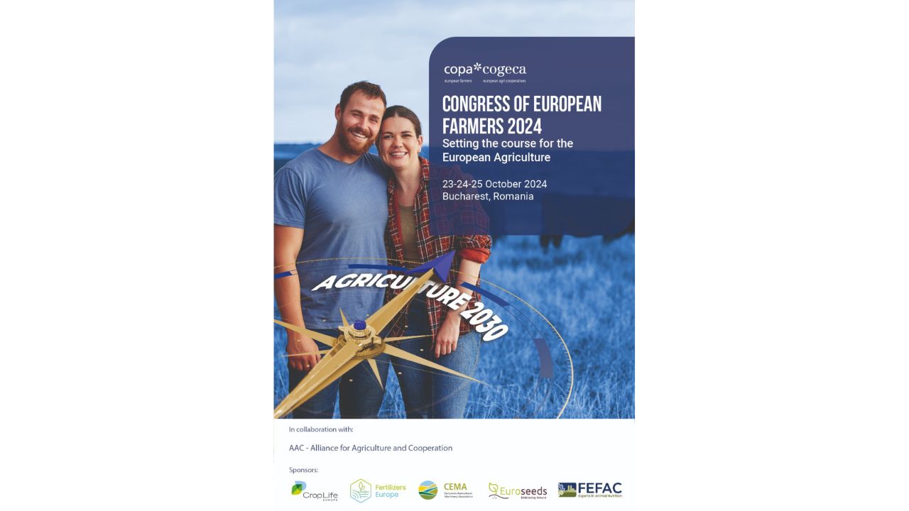 Congresul Fermierilor Europeni: 23-25 octombrie, București