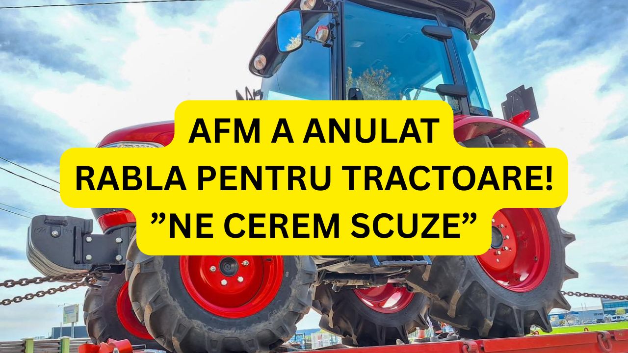 AFM a anulat Rabla pentru Tractoare! Când se va organiza o nouă sesiune
