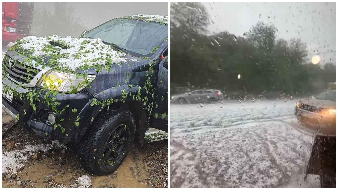 Meteorologii au emis o nouă alertă de averse torențiale, vijelii și grindină. Mai multe județe sub cod galben