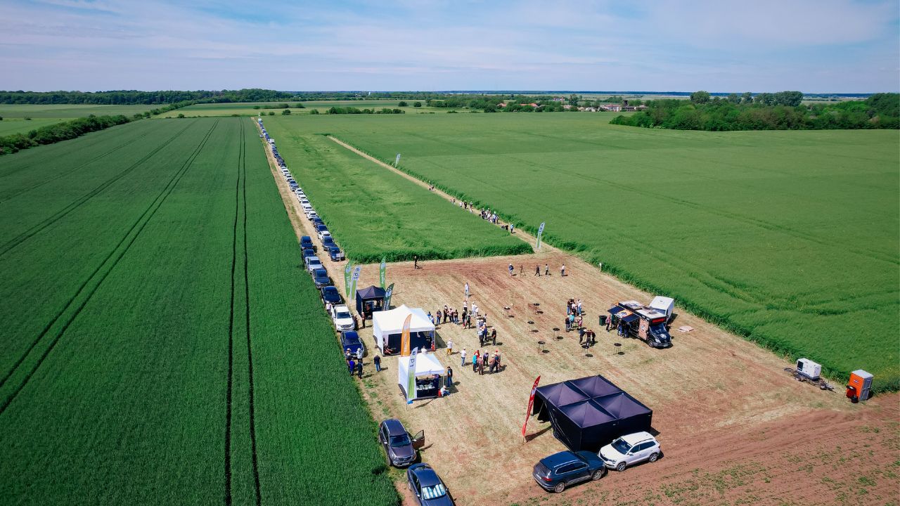 Al treilea eveniment Agrii Practic a avut loc în platforma de rapiță de la Balta Doamnei, județul Prahova