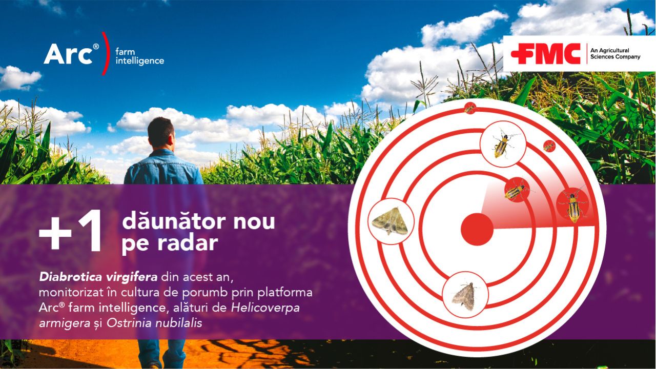 FMC a dat startul noului sezon de monitorizare a dăunătorilor din cultura de porumb