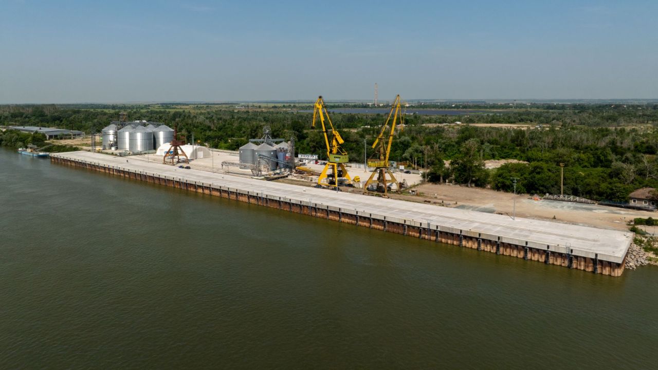 România are un nou port la Dunăre, construit de la zero