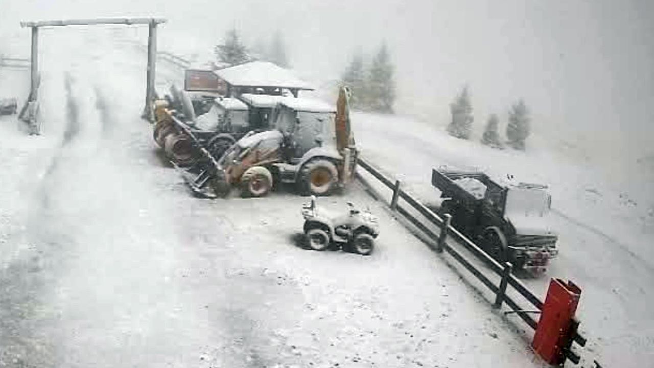 Zăpadă pe Parâng - Șureanu