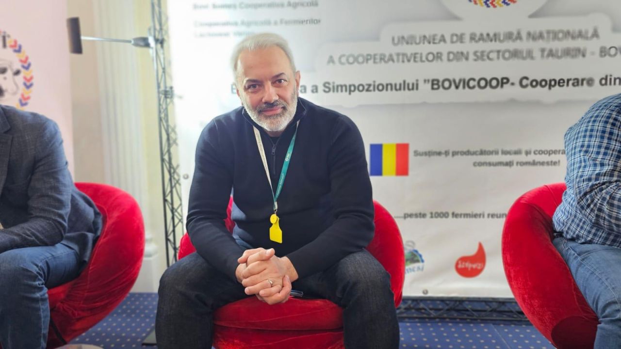 Ionuț Lupu, directorul executiv al Asociației de Crescători de Vaci ”Holstein RO”