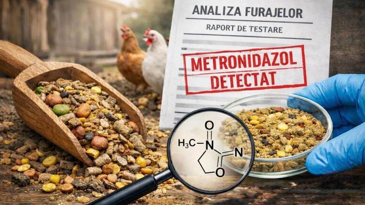 Metronidazolul, depistat în furaje importate din Ucraina