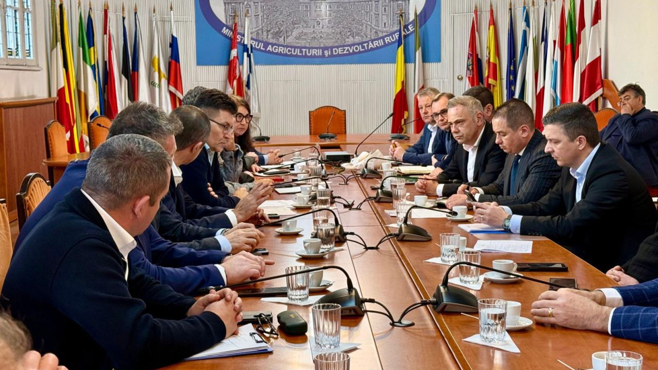 Discuții la MADR cu crescătorii de porci