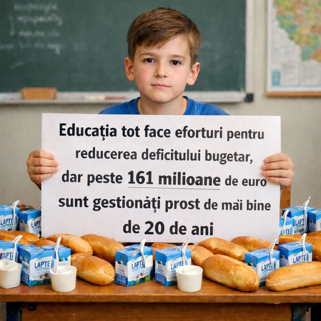 Programul Laptele și Cornul - buget nou 