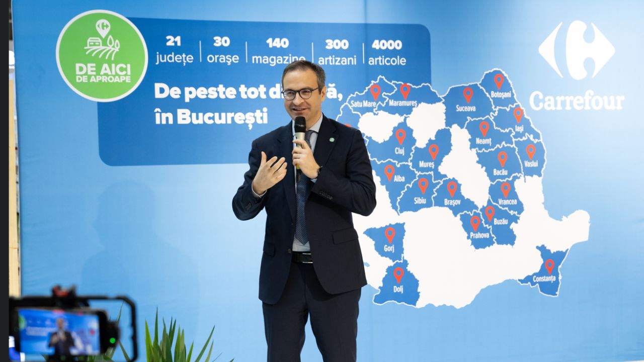 Gilles Ballot, CEO Carrefour România