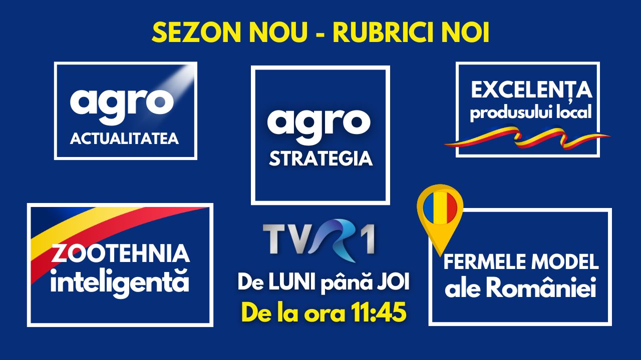 Rubrici noi în emisiunea Agrostrategia