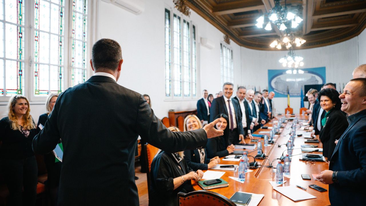 Tanczos Barna a fost foarte bine primit de colectivul MADR