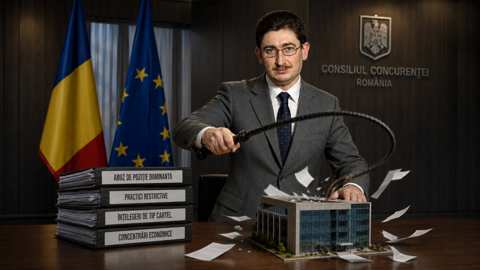 Bogdan Chirițoiu - Consiliul Concurenței (imagine generată de AI)