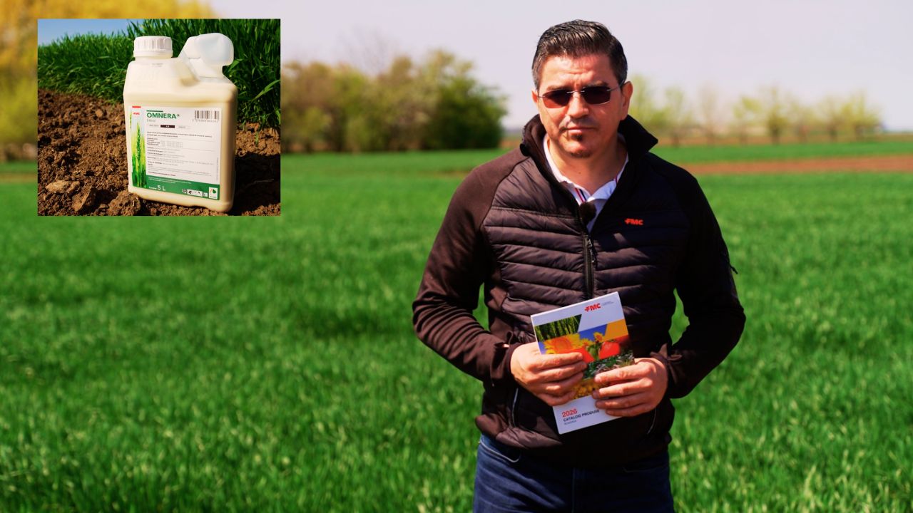Cătălin Viziru recomandă erbicidul Omnera