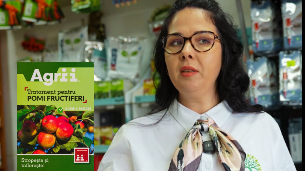 Simona Mușat, de la Agrosim, recomandă Agrii Pack Pomi Fructiferi