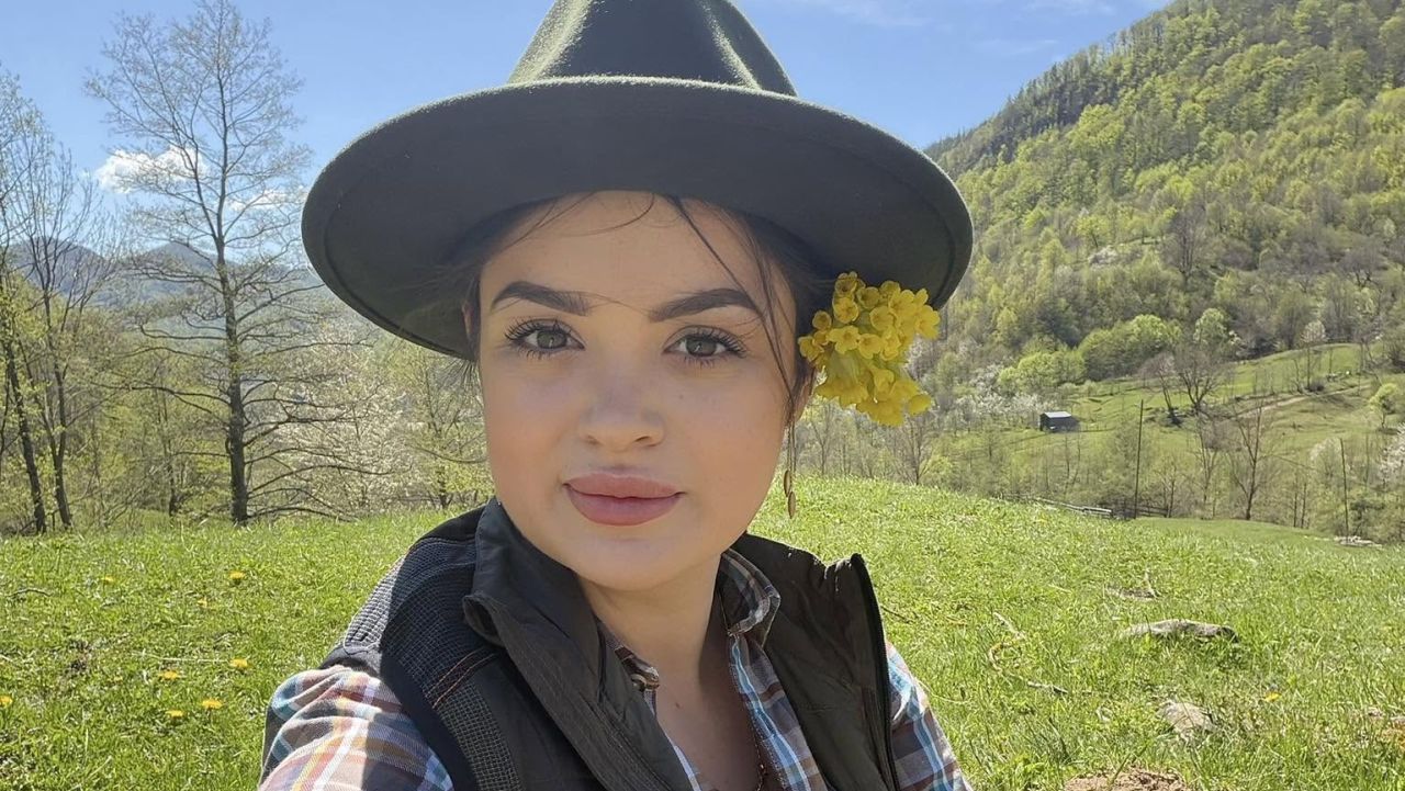 Andreea Nicoleta Leonte, cea care a făcut public anunțul privind închiderea păstrăvăriei de familie