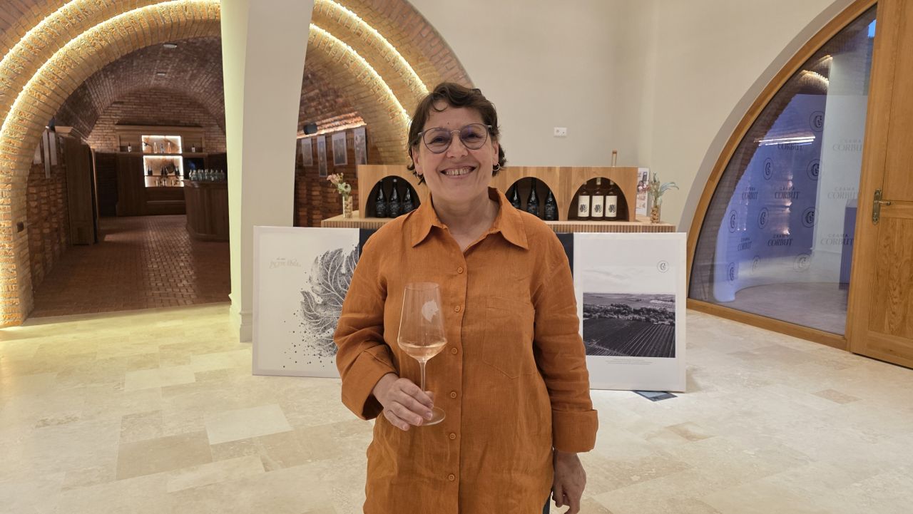 Clara Kardos, oenologul Cramei Corbuț