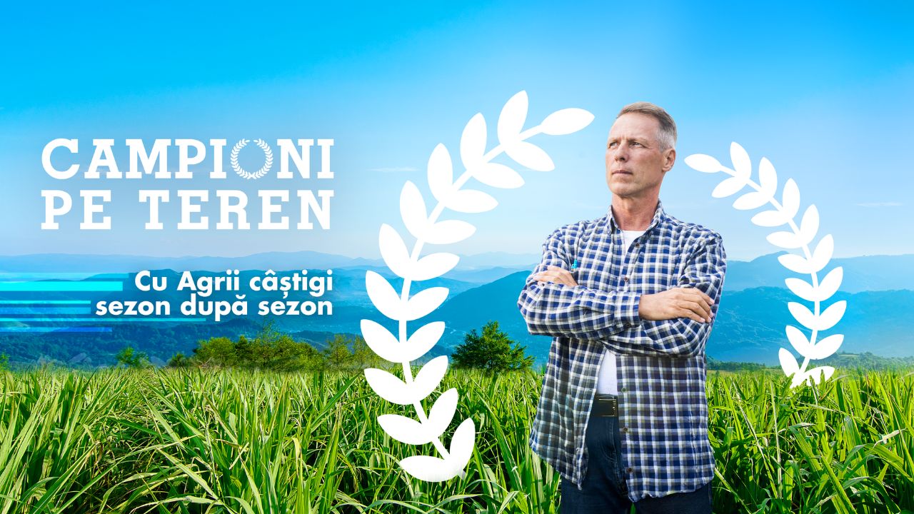 Campania "Campioni pe teren" este un proiect Agrii România