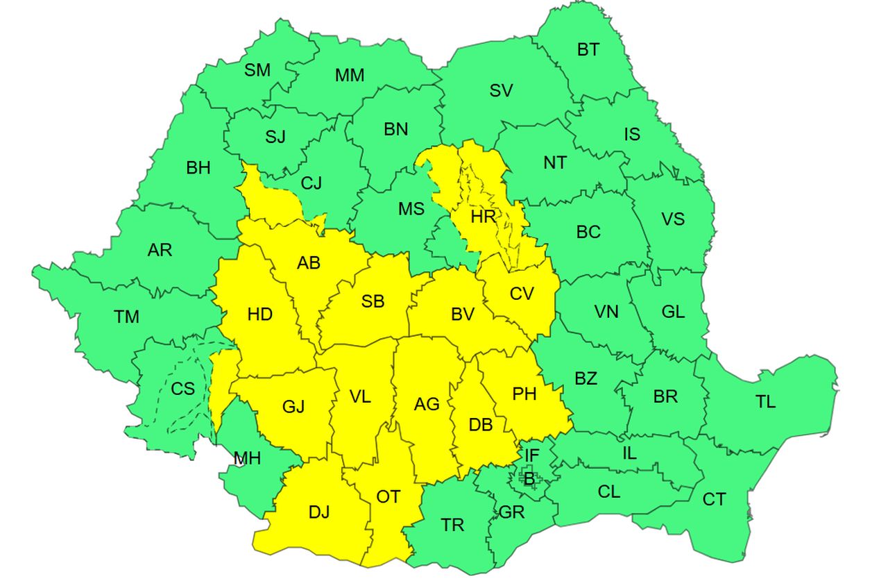 MESAJUL 4: Noi furtuni sâmbătă după-amiază