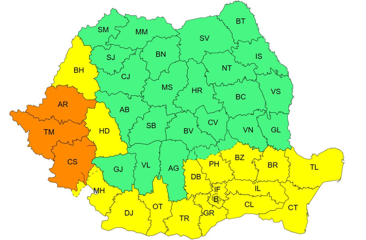 Avertizare meteorologică 3