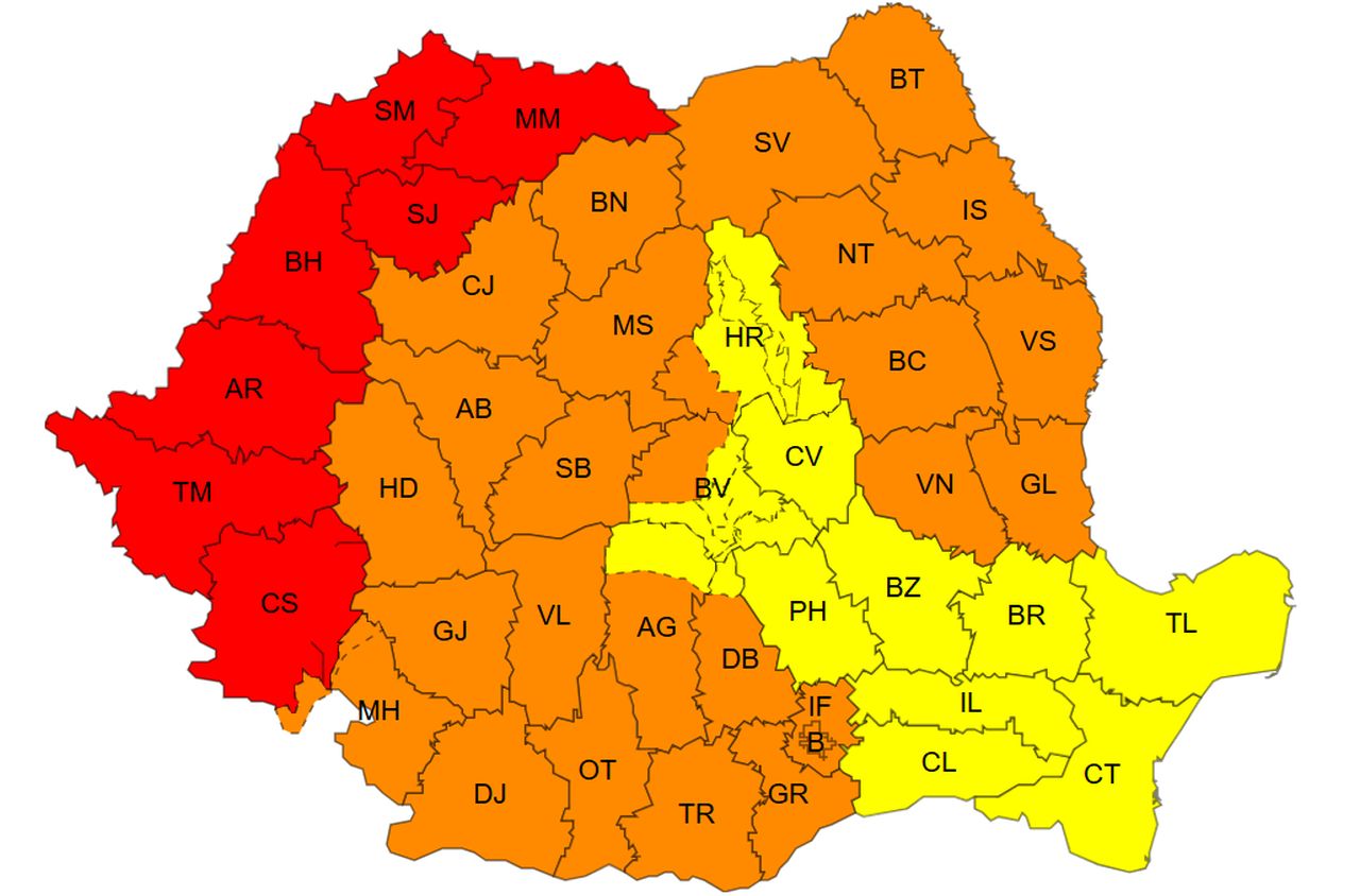 Avertizare meteorologică 1