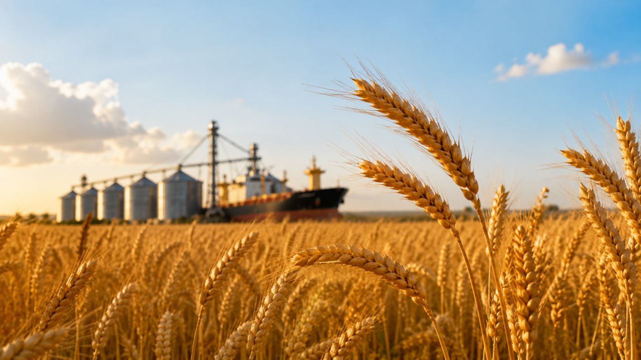 Grâu românesc pentru export