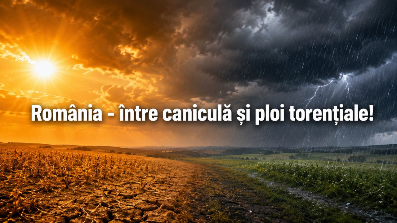 România, între caniculă și ploi