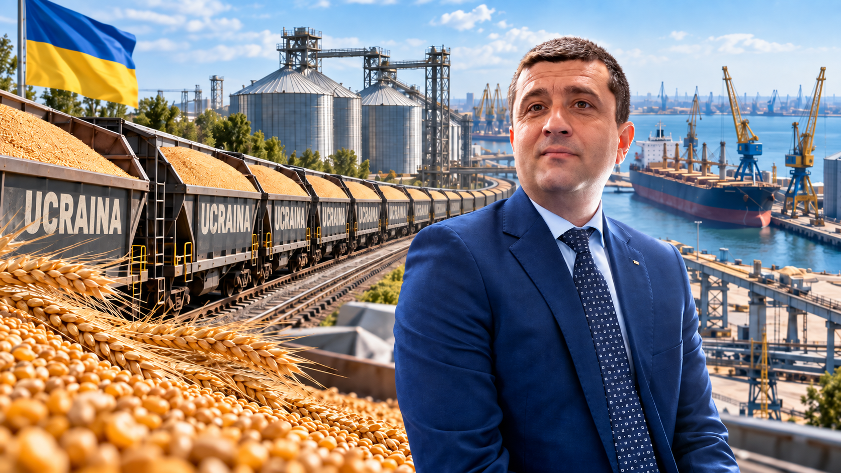 Radu Miruță și cereale din Ucraina