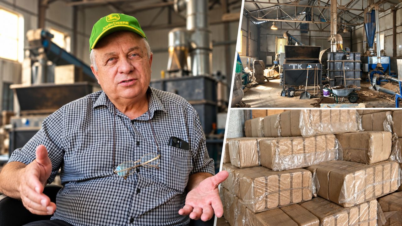 Samson Popescu fabrică de peleți