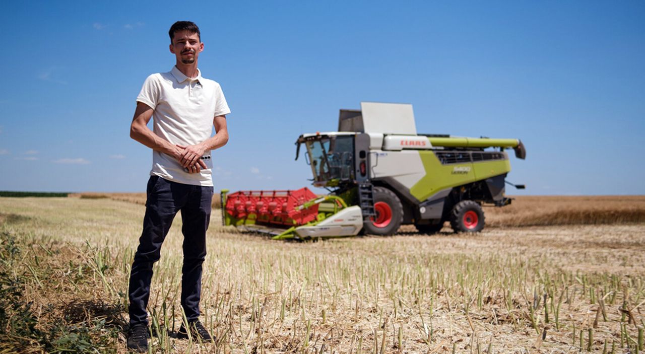 Fermier din Serbia Nikola Kovačev